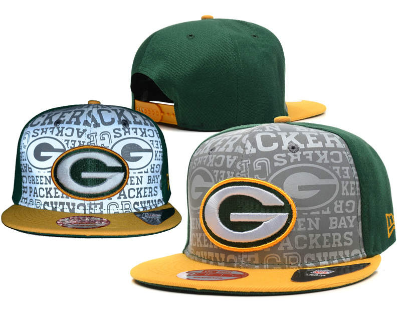 Green Bay Packers 2014 Draft Reflective Snapback Hat SD 0613